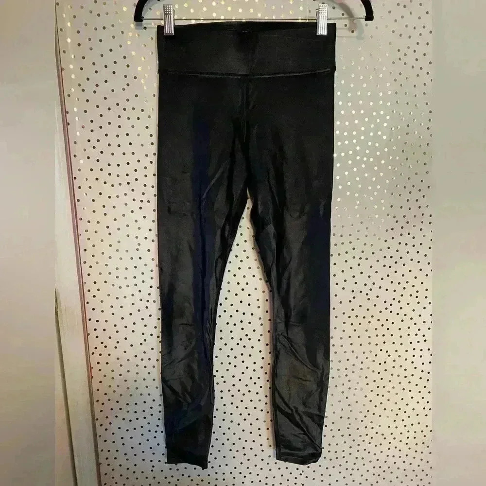 Carbon38 Black Shimmer Leggings - image 1